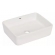 Cuba de Apoio de Ceramica Retangular 42x31,5x12cm Branco Fiori