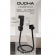 Ducha Higienica Completa Quadrado Preto Fosco Black - Alpha - PRETO