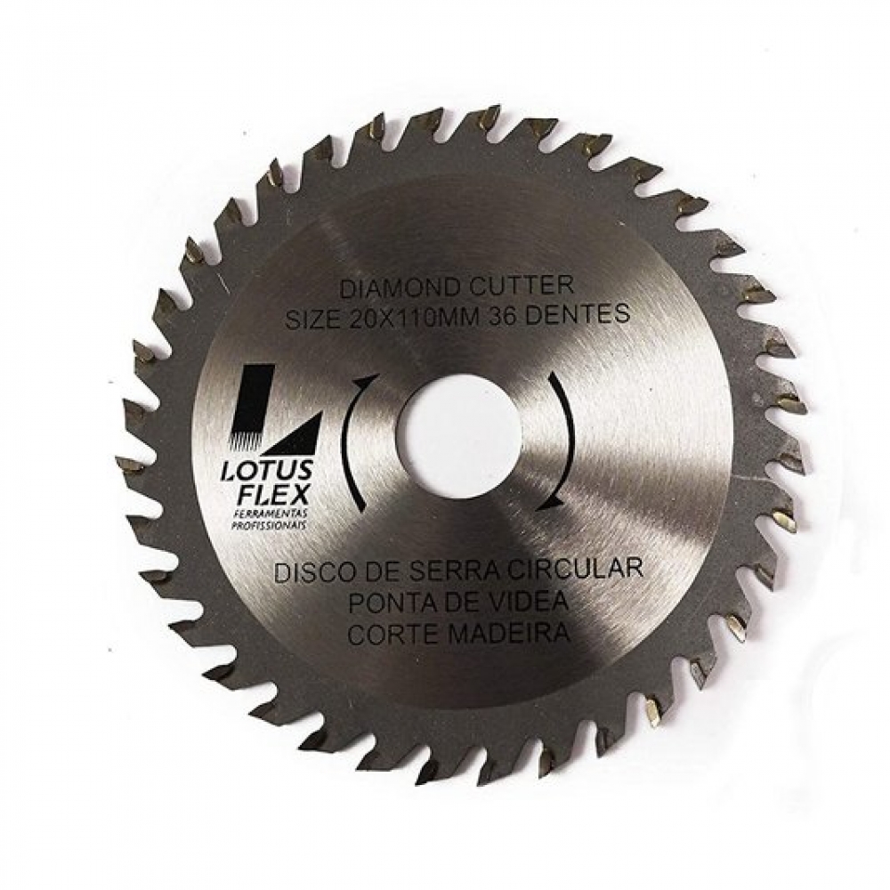 Serra Disco Videa 110mmx36 Dt flex